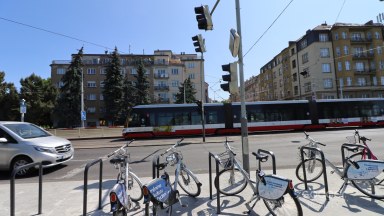 Pronájem bytu 1+kk, 21 m2, Praha 4 - Podolí, Pravá.