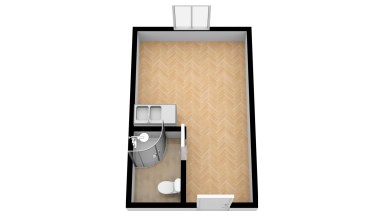 Pronájem bytu 1+kk, 15 m2, Praha 3 - Žižkov, ul. Jeseniova.