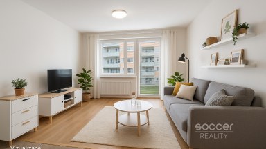 Prodej hezkého bytu 1+kk/B/S, 26m2, Praha 10 - Horní Měcholupy, Hornoměcholupská