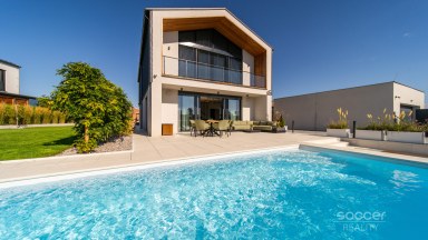 Prodej luxusního rodinného domu, 6+kk/T/L/G, Předboj.