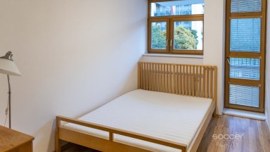 Pronájem krásného bytu 4+kk/B/PS,107 m2, Praha  5 - Smíchov, ul. Ostrovského.