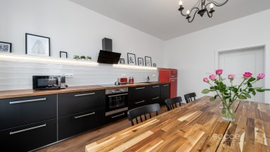 Nadstandardní velmi krásný byt ve vile se zahradou.