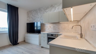 Pronájem bytu 1+kk, 31,7 m², ul. Malkovského, Praha 9 – Letňany