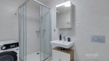 Pronájem bytu 1+kk, 31,7 m², ul. Malkovského, Praha 9 – Letňany