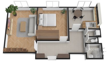 Prodej slunného bytu 2+1 (59 m²) u parku, možnost podnájmu – Praha 10, Vršovice