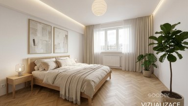 Prodej slunného bytu 2+1 (59 m²) u parku, možnost podnájmu – Praha 10, Vršovice