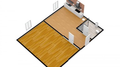 Pronájem bytu 1+1/sklep, 34 m2, ul. Josefa Mánesa, Nymburk. 