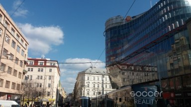 Pronájem bytu 2+kk, 45 m2, Praha 5 - Smíchov, ul. Grafická.
