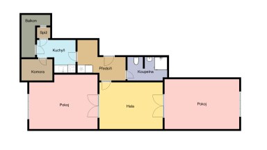 Pronájem bytu 3+1/B, 100 m2, Praha 1 - Staré Město, ul. Klimentská.