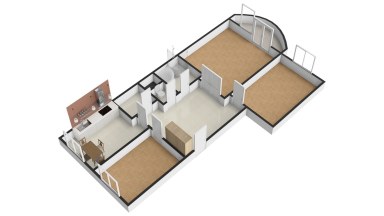 Pronájem bytu 3+1/B, 88 m2, Praha 5 - Smíchov, ul. Na Hřebenkách.