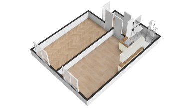 Pronájem bytu 2+kk, 48 m2, Praha 4 - Nusle, ul. K Podjezdu.