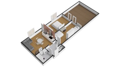 Prodej bytu 3+kk/T/S/PS, 62 m2, Janov nad Nisou, Hraničná
