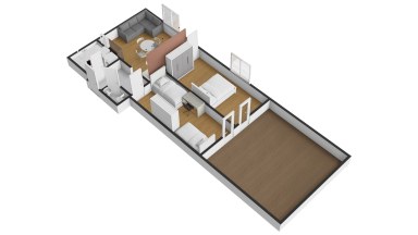 Prodej bytu 3+kk/T/S/PS, 62 m2, Janov nad Nisou, Hraničná