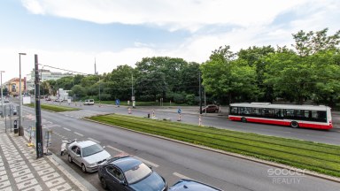 Pronájem bytu 1+kk/Sklep/Wellness, 30 m², Praha 3 – Vinohrady, ul. Vinohradská.