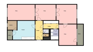 Pronájem bytu 4+1/2xB, 104 m2, ulice Patočkova, Praha 6 - Střešovice