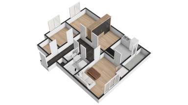 Pronájem bytu 3+1/L/S, 72 m2, Praha 4 - Háje, ul. Anežky Malé.