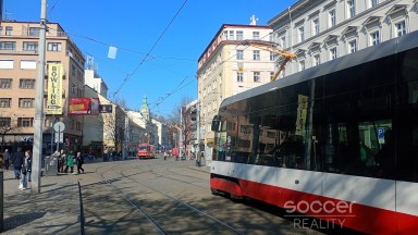 Pronájem krásného bytu 1+kk 38 m2/PS/S, ul. Randova, Praha 5 - Smíchov.